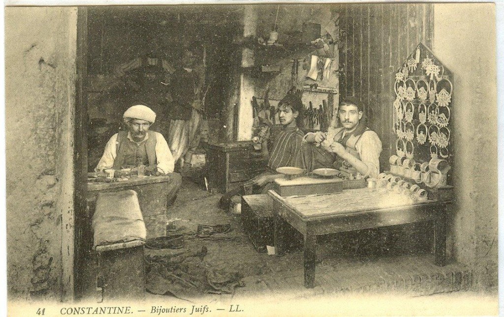 07 Algériai zsidó ékszerészek 1930 táján