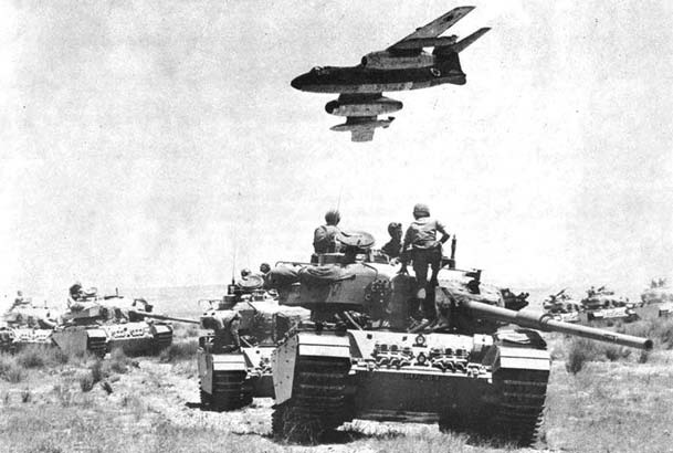 1967 - egy izraeli harci gép visszatér a bevetésből