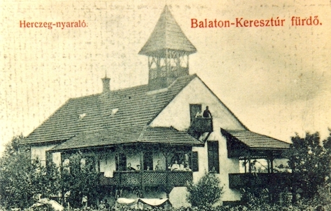A Herczeg nyaraló az 1910-es években