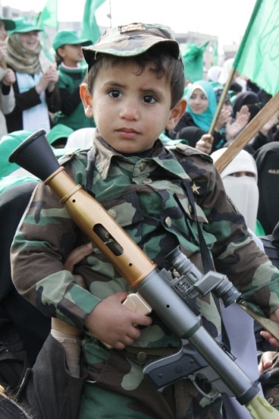 Hamas-Children IDF blog