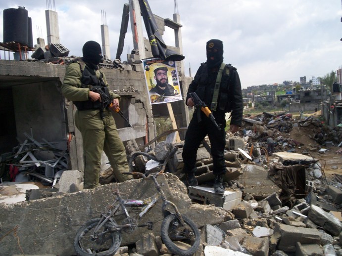 Hamasz harcosok