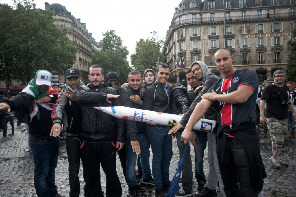 1 - Palesztin-párti tüntetők Párizsban