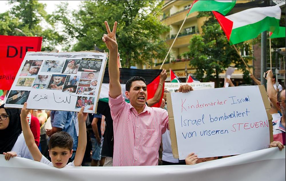 anti izraeli demo Berlin