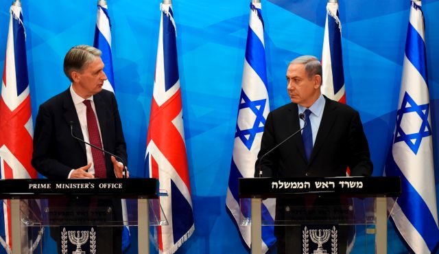 Netanjahu - Hammond