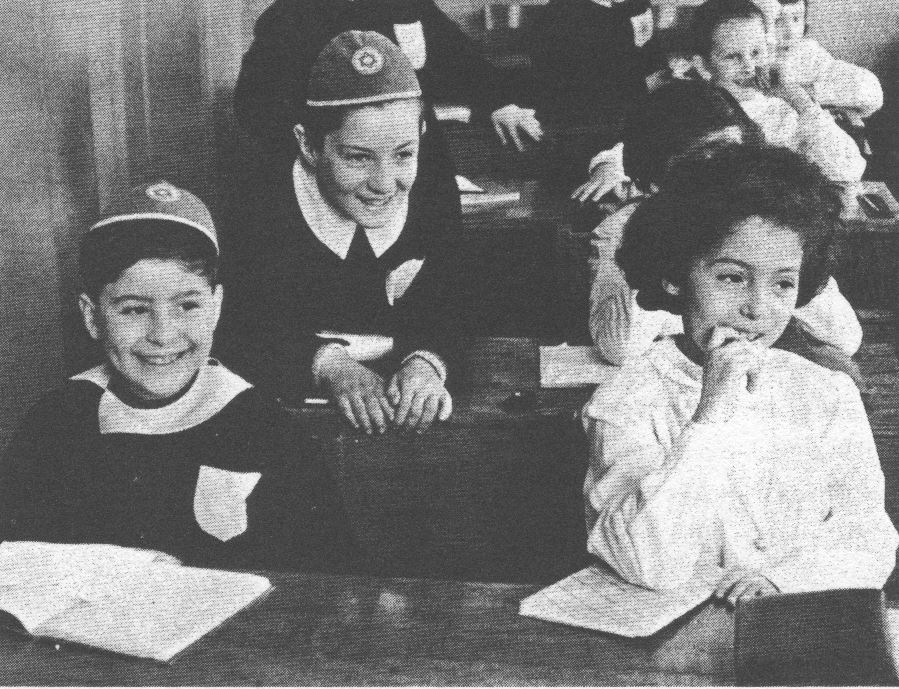 Olasz zsidó iskola a háború után