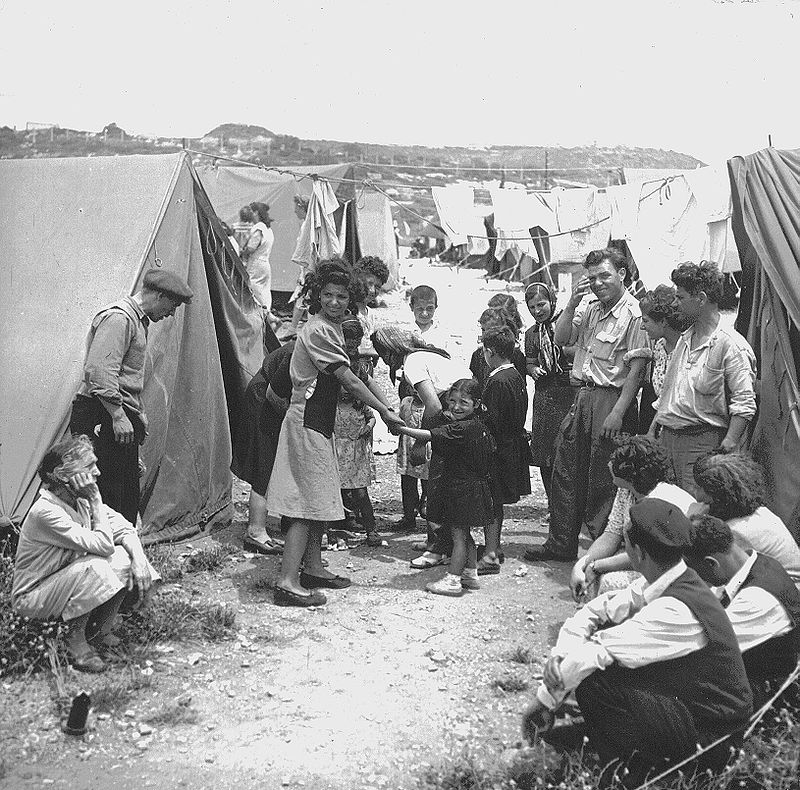 10 - Arab országból érkezett zsidó menekültek, 1950, Izrael