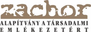 Zachor Alapitvany logo