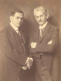 Kner Imre, és édesapja Kner izidor