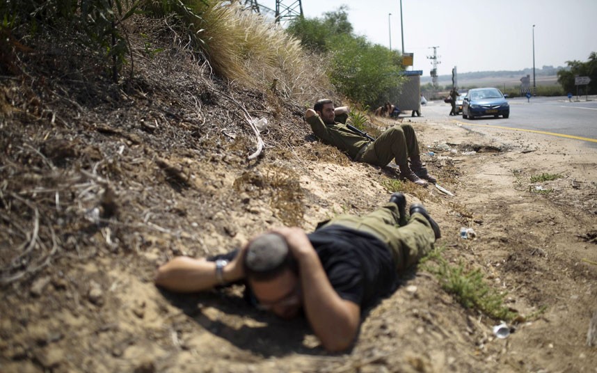Gaza telegraph.co.uk fotó Amir Cohen Reuters