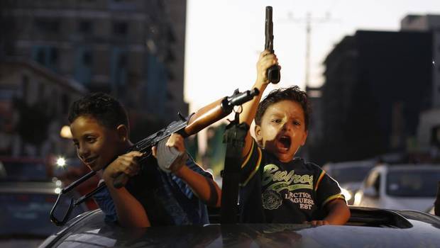 Palesztin gyerekek Suhaib Salem Reuters
