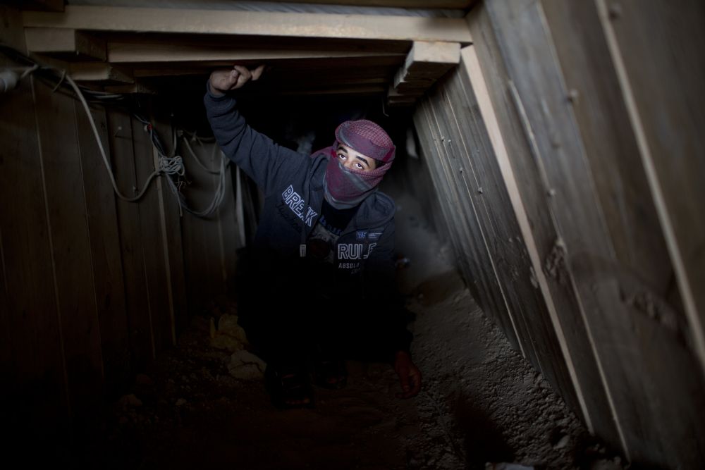 PALESTINIAN-GAZA-EGYPT-CONFLICT-TUNNEL