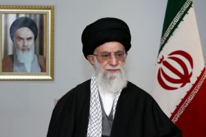 Ali Hamenei (forrás timesofisrael.com)