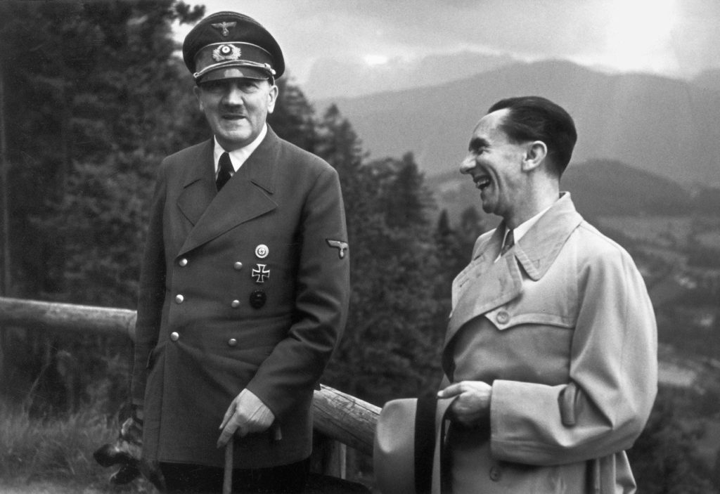 Hitler és Goebbels