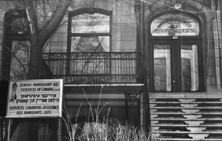 Montreal zsidó menekült központ 1956-ban