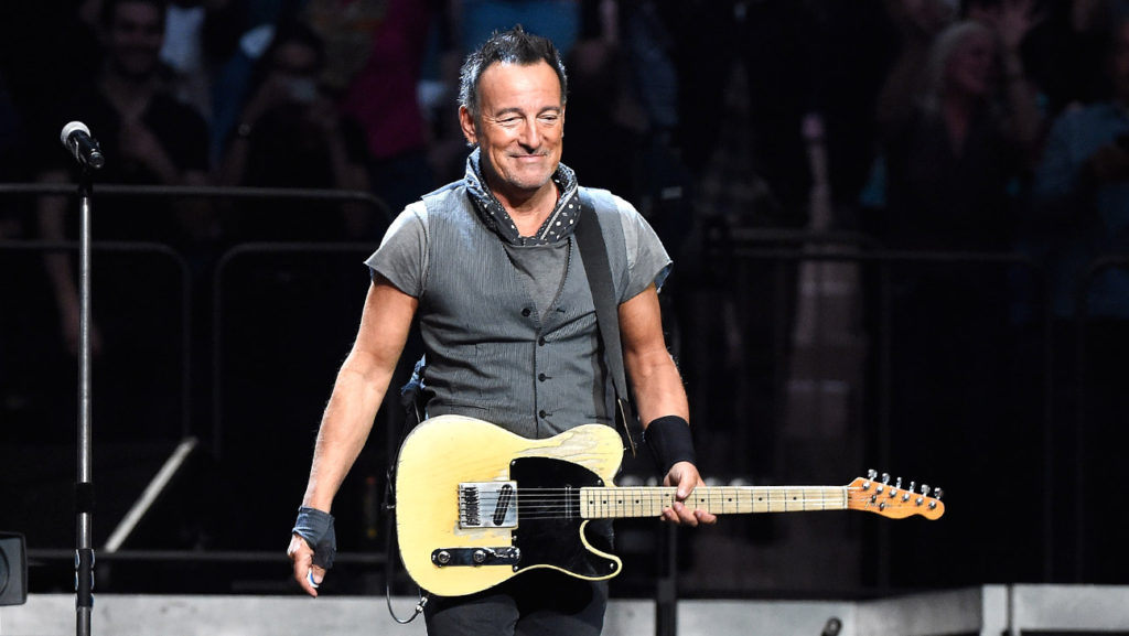 NEW YORK, NY - MARCH 28: Bruce Springsteen performs with The E Street Band at Madison Square Garden on March 28, 2016 in New York City. (Photo by Kevin Mazur/WireImage)