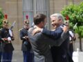 Macron-Lapid találkozó: Szívélyes hangulat, de Irán kérdésében nincs egyetértés