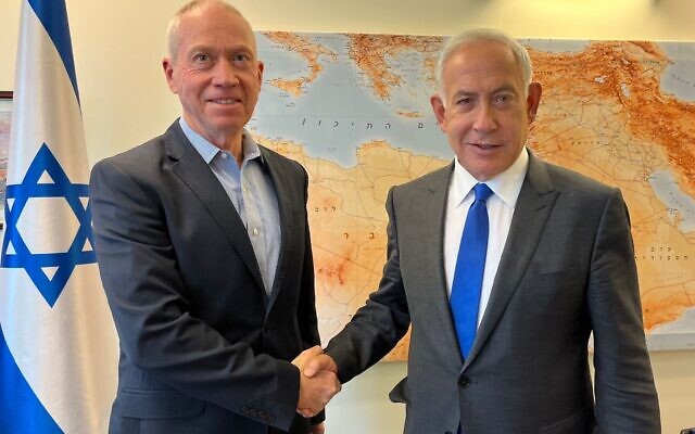 Netanjahu kirúgta a vele szembeforduló Gallant védelmi minisztert | Szombat Online