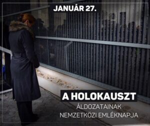 Megemlékezés a holokauszt nemzetközi emléknapja alkalmából