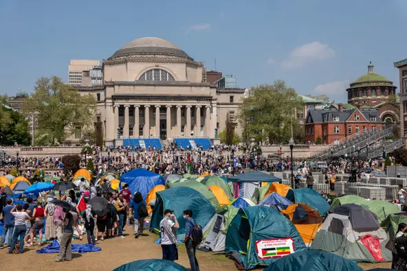 Visszafoglalták a Columbia Egyetemet a palesztinpárti tüntetőktől | Szombat Online