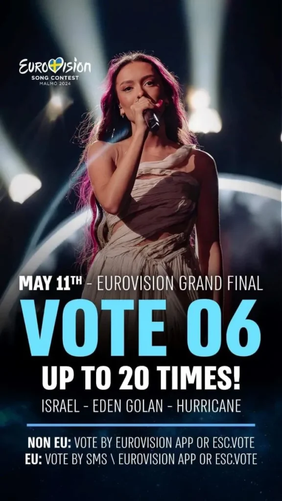 Ma este: Eurovíziós Dalfesztivál – Izraelre itt lehet szavazni