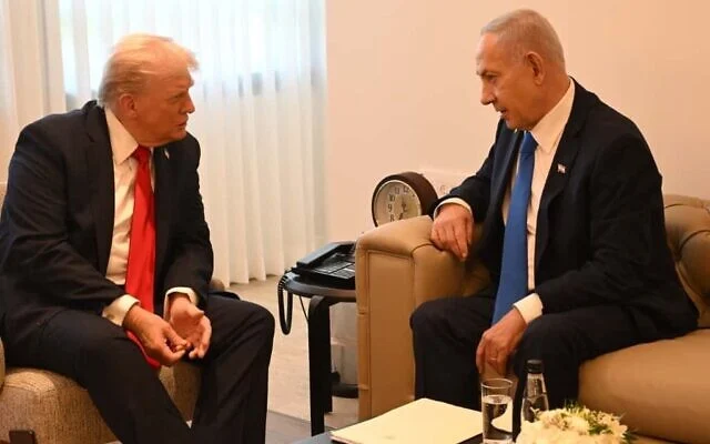 Irán elleni támadási terveket mutat be Netanjahu Trumpnak amerikai látogatása során