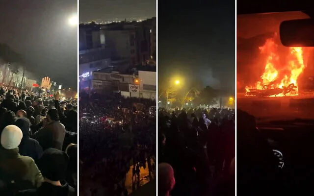 Egyre több iráni tüntet, bár a hatóságok egyre keményebben lépnek fel