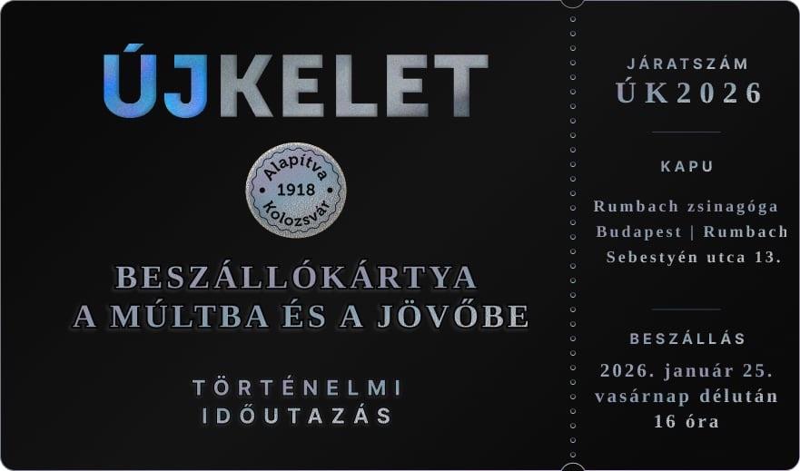Az Új Kelet bookazine bemutatója és 107. évfordulója Budapesten