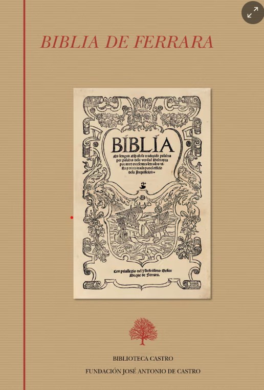Spanyolországban újra kiadják a Ferrrarai Bibliát