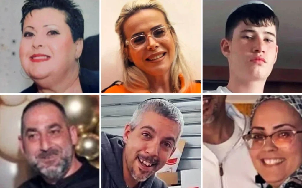 Az izraeli hatóságok közzétették a Beit Semes-i rakétatámadás 9 áldozatának nevét