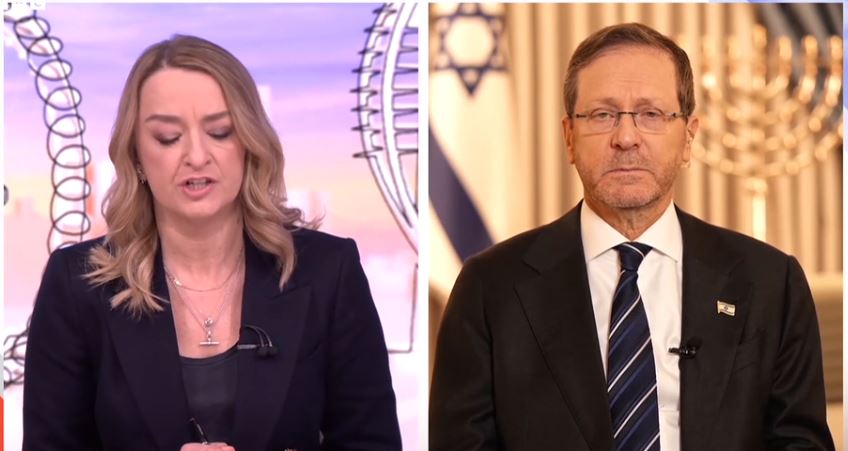  Izraeli elnök a BBC-nek: itt a lehetőség az irániaknak a rendszerellenes felkelésre