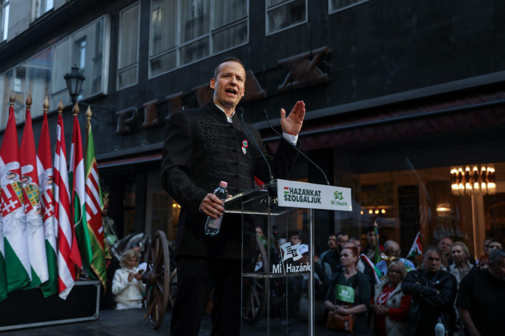 Zsidózva ünnepelte március 15-ét a “Mi Hazánk”