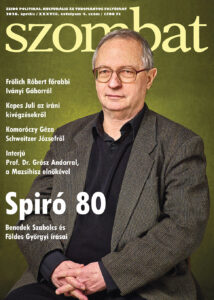 Megjelent a Szombat 2026 áprilisi száma!