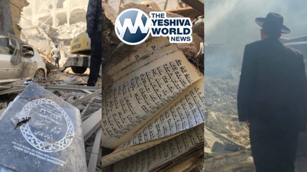 Az iráni állami média szerint egy izraeli légicsapásban megsemmisült egy teheráni zsinagóga