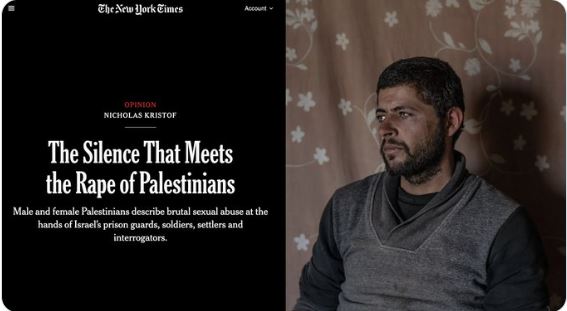 Itt a New York Times legújabb vérvádja: „Izrael nemi erőszakra képez ki...