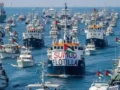 A harmadik Sumud flottilla hajóit is befogta az izraeli haditengerészet