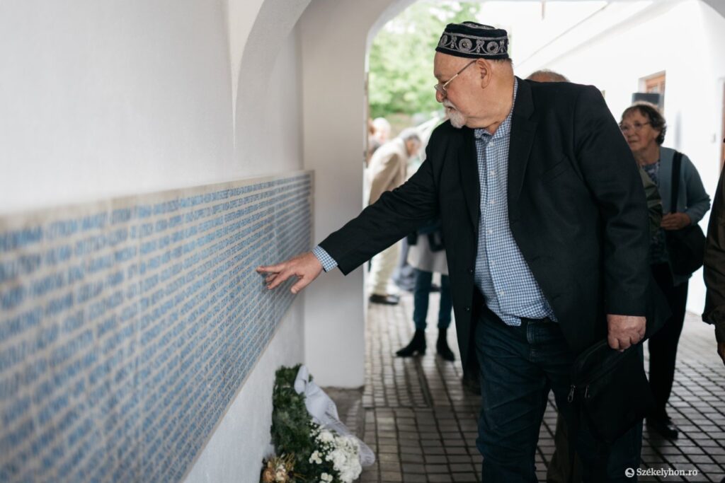 Holokauszt-emlékművet avattak Székelyudvarhelyen