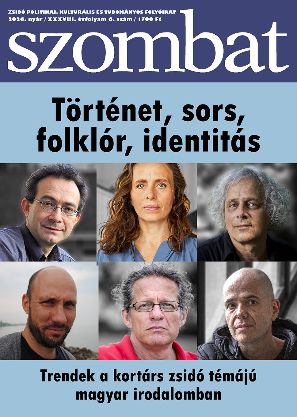 Megjelent a Szombat 2026 nyári száma!