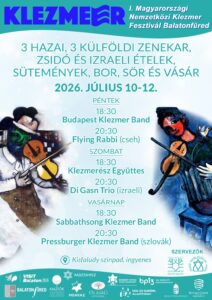 Nemzetközi Klezmer Fesztivál Balatonfüreden