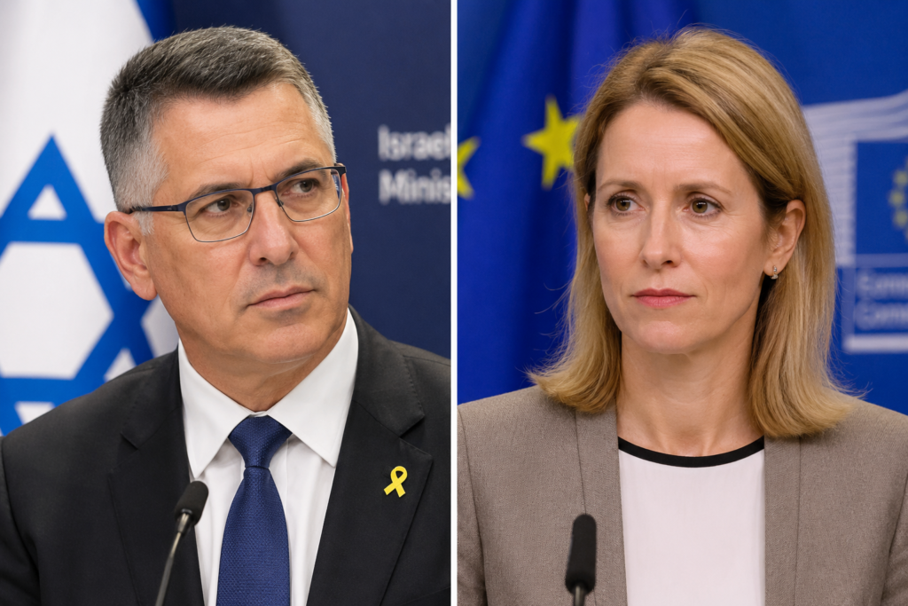 Az izraeli külügyminiszter megszakítja kapcsolatait az EU külügyi vezetőjével
