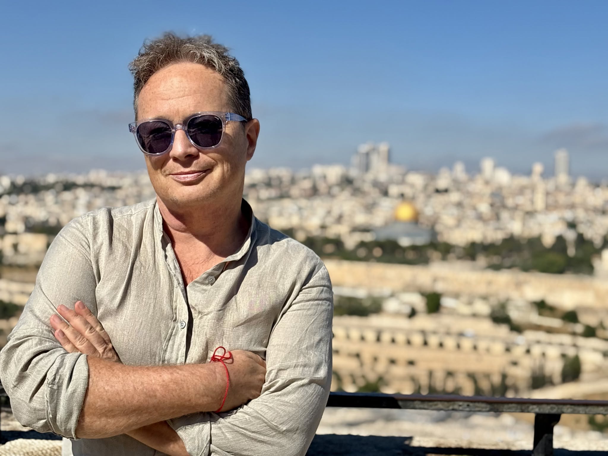 Geszti Péter és Király Linda Izraelben