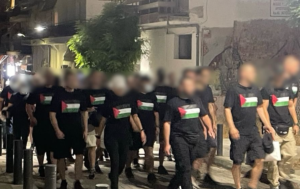 Anticionista akciócsoportok felvonulása Szalonikiben