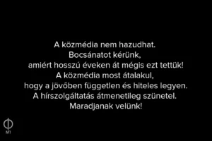 Leállították az M1 adását és a Hirado.hu-t