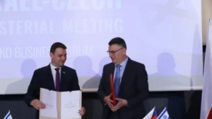 Csehország tovább erősíti Izrael támogatását, és a két ország bővíti a gazdasági kapcsolatait