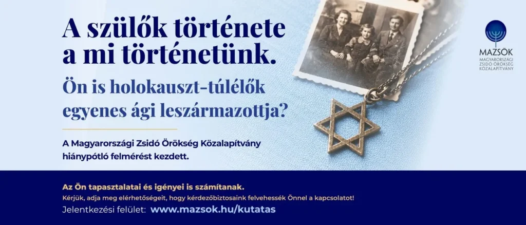 A Mazsök kutatást indít a másodgenerációs szociális helyzetéről, életviteléről, igényeiről és szükségleteiről.