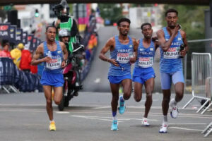 Aranyérmes lett az izraeli maratonfutó csapat