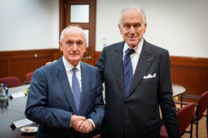 Baka András köztársasági elnök a Zsidó Világkongresszus elnökével és amerikai zsidó szervezetek vezetőivel találkozott