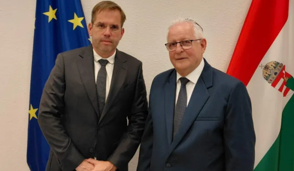 Ruff Bálint, miniszterelnökséget vezető miniszterrel tárgyalt a Mazsihisz elnöke