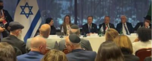 Jichak Herzog elnök magyarországi zsidó szervezetek képviselőivel is találkozott