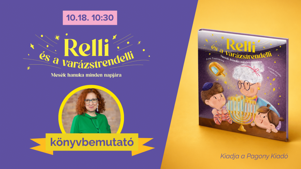 Relli és a varázstrendelli – játékos könyvbemutató a Bálint házban
